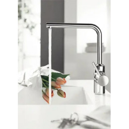 KLUDI L-INE однорычажный смеситель для кухни, арт. 428140577