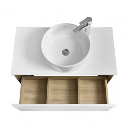 Либерти 90 Столешница Белый глянец