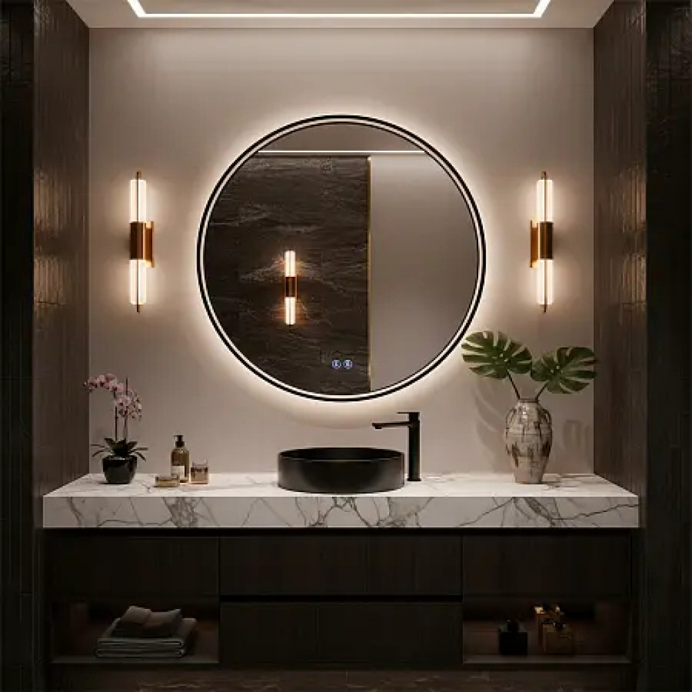 Зеркало Димион 600*4,5 Матовый серый