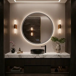 Зеркало Димион 600*4,5 Матовый серый