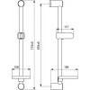 Штанга VIDIMA FRESH L D24 700 мм BA219AA