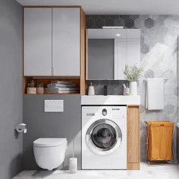 Лондри 80 Зеркало шкаф