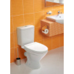 Унитаз-компакт "Лига" (стандарт: 2-реж., дюро, метал крепеж)