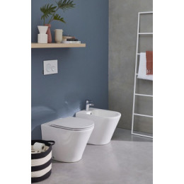 EBJ0002-00 "RODIN+" Биде напольное, белый