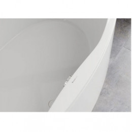 ATHENA Ванна акриловая угловая 150х150 см, без панели и каркаса, белая