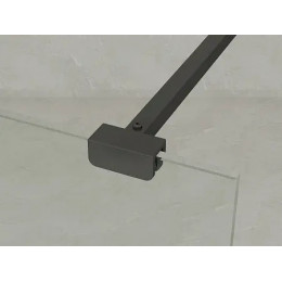 Душевая перегородка Walk-in, стекло лофт клетка CS-W02B-70 70x200, 8  мм, профиль черный матовый