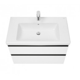 DOMI Модуль д/раковины 800 мм, 2 ящика, белый глянец (подходят раковины Gap, Gap plus, Victoria Nord)