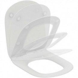 T352701 TESI  Сиденье и крышка для унитаза Тонкое, с функцией плавного закрытия