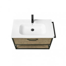 Лофт 80 Тумба-умывальник Фабрик Дуб Кантри