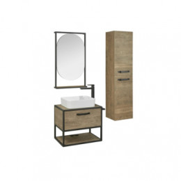 Лофт 65 Тумба-умывальник Фабрик Дуб Кантри