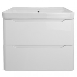 Комплект Тумба LOTOS 60/2 (615х480х570) подвесная с раковиной Monte 60