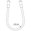 BE175A2 IDEALFLEX Шланг для душа 1700 мм, подсоединение G1/2", устойчивость к давлению до 5 атм, про