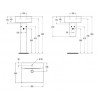 E788401 CONNECT CUBE Умывальник 50 см,