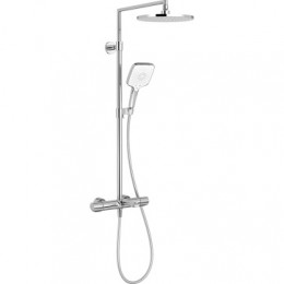 E97389RU-9-CP AVID Колонна для ванны и душа с термостатом, верхним и ручным душем, хром