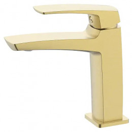 Conda Cмеситель для раковины, золото матовое