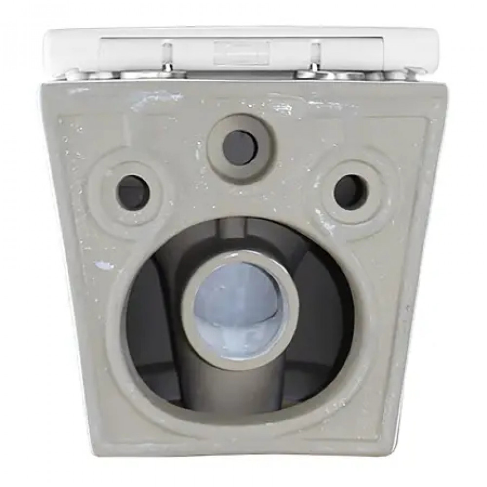 BONELLE Унитаз подвесной безободковый с сиденьем микролифт, смыв ТОРНАДО. Размер 490x345x350 мм (1 место)