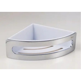 11657010000 Elegance NEW Угловая корзинка для губки, хром