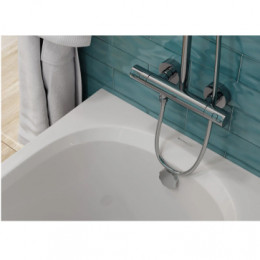 KASANDRA Ванна акриловая прямоугольная, без панели и каркаса, 175х70 см, белая