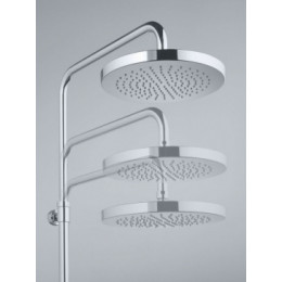 Душевая система со смесителем для душа, KLUDI LOGO DUAL SHOWER SYSTEM, 6808505-00