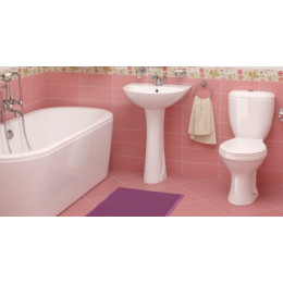 Умывальник Виктория 555 * 455 бел. ( пьед Воротынский)