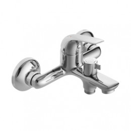 Смеситель Нико для ванны-душа с аксессуарами, хром