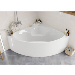 ATHENA Ванна акриловая угловая 150х150 см, без панели и каркаса, белая