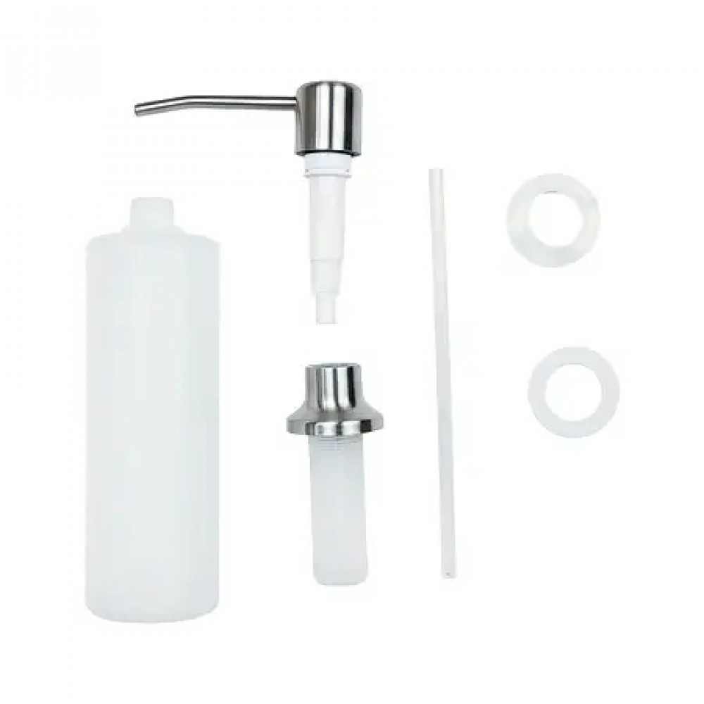 AZARIO кухонная мойка NICOLE (500*500*220) нержавеющая сталь серая соты(сифон, диспенсер,коландер)