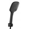 AZ-801-2B Душевая система с поворотным изливом, черный