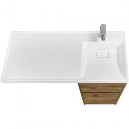 Лондри 40 Тумба без фасада под с/маш Дуб рустикальный