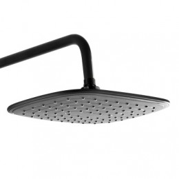 Душевая система с поворотным изливом, черный, AZ-801-2B