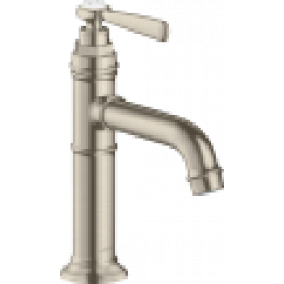 16516820 Axor Montreux Смеситель для раковины, однорычажный, 100, с рычаговой рукояткой, с незапирае