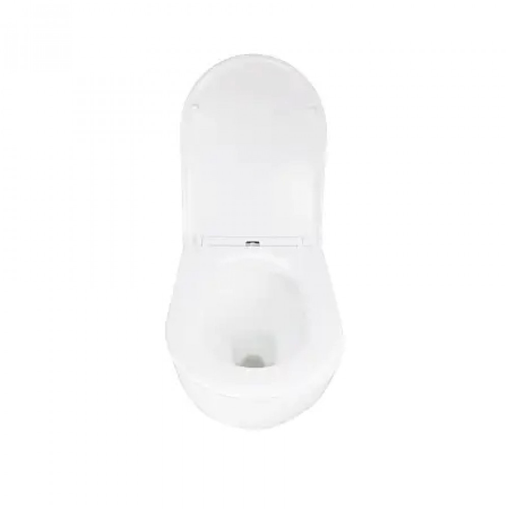 AZ-5175T-WHT RUMBA Унитаз подвесной с системой смыва Tornado в комплекте с быстросъемным сиденьем микролифт, дюропласт 520*360*365mm