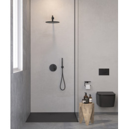 Набор 7 в 1 KLUDI NOVA FONTE с термостатом, матовый черный