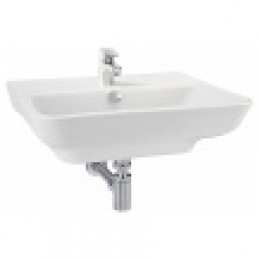 EGF112-00 STRUKTURA  Раковина 50x40 с отв.для смесителя,сл.пер.,белый