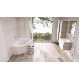 Зеркало ROSA II 760 белое