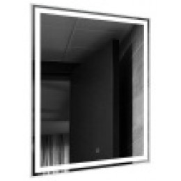 Стиль зеркало  600*800 с сенсором на подложке КВАДРАТНОЕ