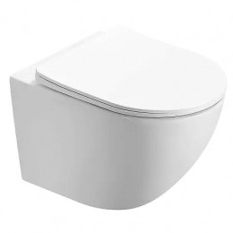 Сет AZARIO FORTE Инсталляция для подвесного унитаза 3/6л.+Azario  Trevi ТОРНАДО СКРЫТОЕ подвесной безободковый унитаз в комплекте с сиден.БЕЗ КЛАВИШИ