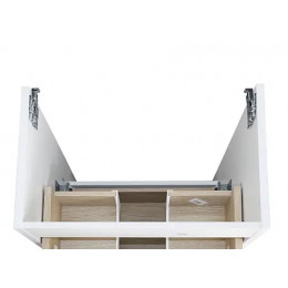 Комплект Тумба LOTOS 50/2 (570х425х510) подвесная с раковиной Monte 50