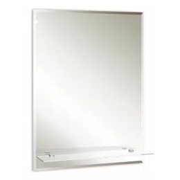 LORANTO зеркало Модерн Люкс 490*680 мм с полкой