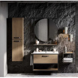 Лофт 80 Зеркало Фабрик Дуб Кантри