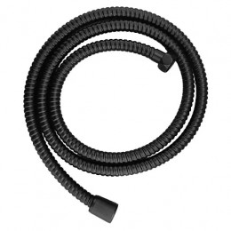 Lursy Смеситель для ванны с ручным душем, длинный излив, черный матовый