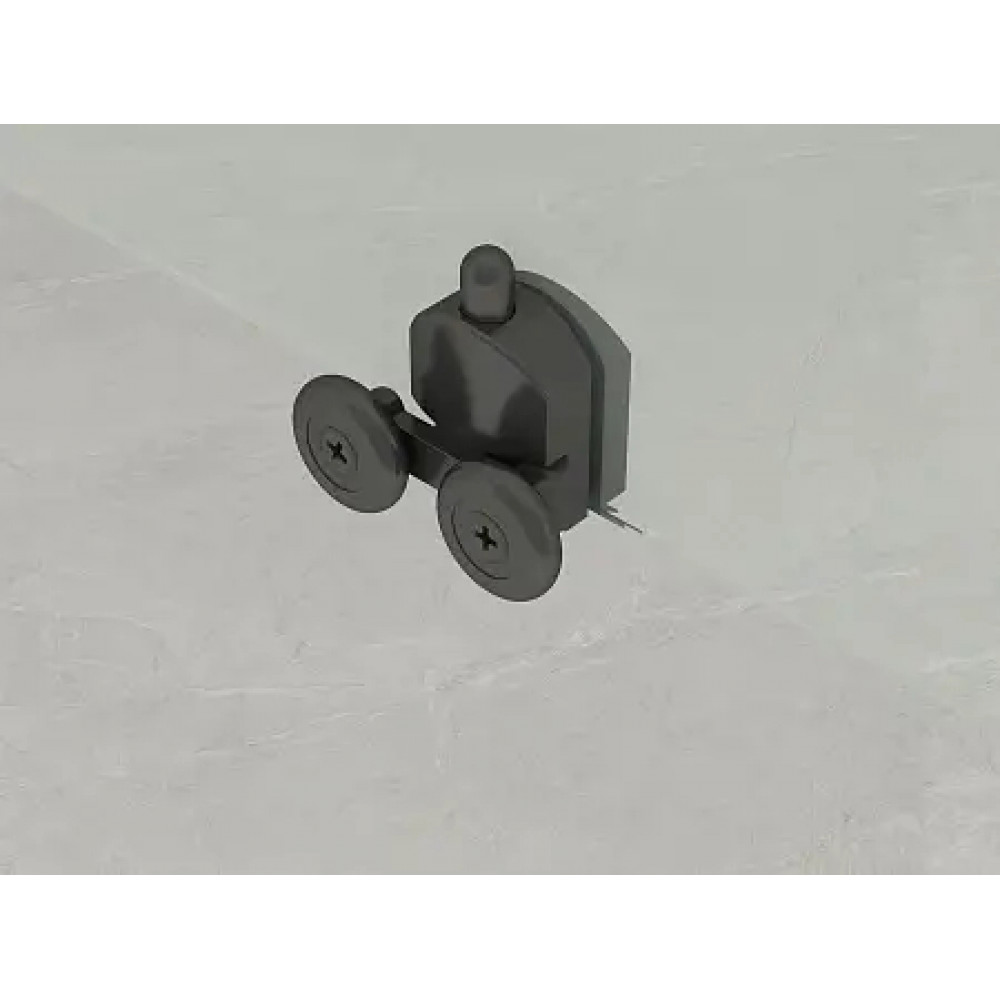 Душевое ограждение CS-AB02B-129 120x90x190，профиль черный матовый，6 мм прозрачное стекло