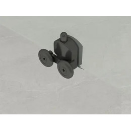 Душевое ограждение CS-AB02B-129 120x90x190，профиль черный матовый，6 мм прозрачное стекло