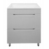 Комплект Тумба HARMONIA 60/2Н напольная с раковиной ЛЮНОКС 60