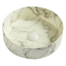 AZ-3134 ST Раковина накладная  матовая (мраморный) Размер 355*355*120 мм