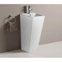 FRETTA SQUARE Раковина напольная отдельностоящая прямоугольная. Размер 440*380*835