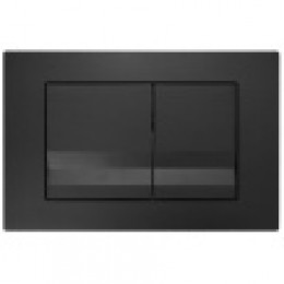 Клавиша смыва, черная матовая (квадратная), AZARIO NEW (AZ-501A)