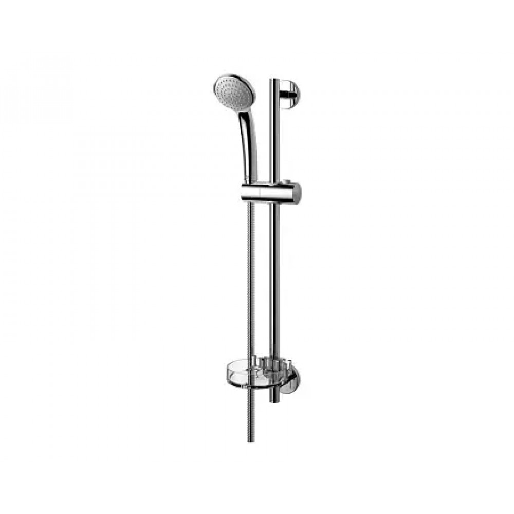B9501AA IDEALRAIN SOFT S1 Душевой гарнитур, состоящий из 1-функциональной лейки Ø80 мм, ограничение потока 8 л/мин