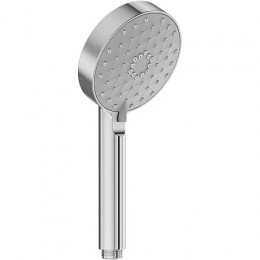 E99898RU-CP AWAKEN Geometric Душевой гарнитур со штангой, шлангом, ручным душем 110 мм, мыльницей, хром