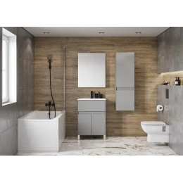 Форест Шкаф-колонна Туманный серый